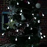 Infabe クリスマス ハロウィン LEDライト 結婚式 お誕生日バー 飾りスター 電池 イルミネーション led オーナメント 電球形の装飾LEDライト 電池式 電球 ストリングスライト