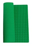 Premium 15" x 15" Double Sided Silicone Baseplate Mat - Green Roll Up Base Plate - (Compatible with 