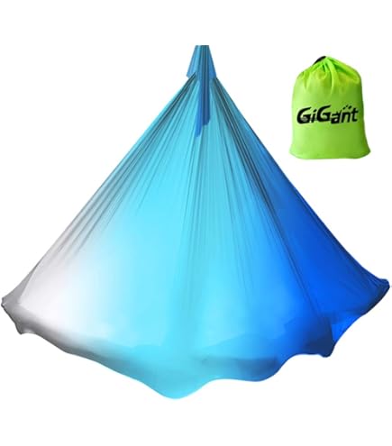 エアリアルヨガ 専用ハンモック 3点セットGIGANT 新品未開封品 GiGant公式 エアリアルヨガ フルセット グラデーション 空中ヨガ