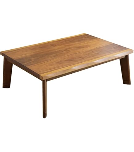Amazon.co.jp : こたつ コタツテーブル 長方形 120×80 継脚付き 天然木
