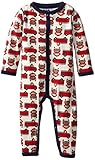 Mud Pie 'Fire Truck One Piece' マッドパイ 消防車柄 カバーオール (0-6か月)