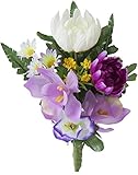 ポピー お彼岸・お盆に 仏花 造花 マムブッシュ FP-0662A