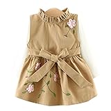 YY-Natuhi ベビー服 子供服 女の子 ワンピース ブラウン 二点セット サロペット キッズ スカート 新生児 ボディースーツ ベビー 長袖 赤ちゃん 入学式 出産祝い 七五三 綿 花柄 秋冬 