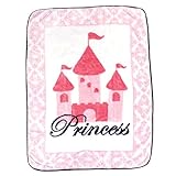 Luvable Friends Character High Pile Blanket, Princess by Luvable Friends