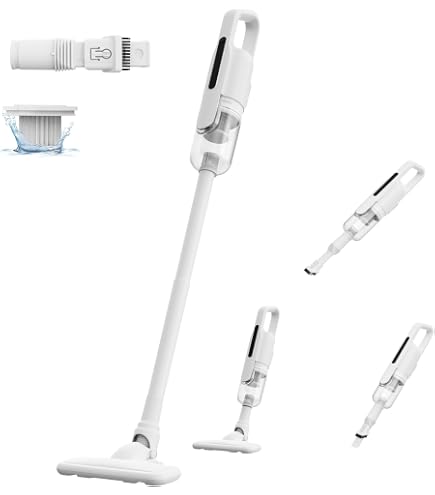 Amazon | 掃除機 コードレス 25000pa強力吸引 2WAY ハンディー