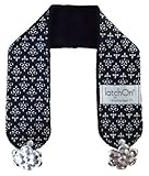 LatchOn Black And White Damask Minky Nursing Blanket Straps by LatchOn