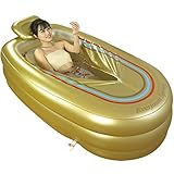 アダルト折りたたみタブプラスチックゴールド4 Kg 168 * 48 * 78cm
