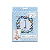 Child to Cherish Monthly Belly Stickers, Blue by Child to Cherish