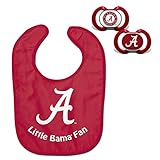 NCAA公式ファンショップAuthenticベビーおしゃぶりとよだれかけセット。Start the Little OnesアウトEarly in joiningのファンクラブとShow College