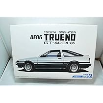 Amazon.co.jp: アオシマ 1/24 トヨタ スプリンター トレノ AE86 GT 