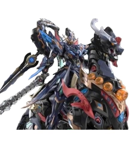 Amazon | 摩動核 MNP-XH05A天佑星 龍胆虎将 趙雲＋馬セット プラモデル