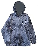 Indianapolis ColtsフルジッパーパーカーパフォーマンススウェットシャツYouth Small 8