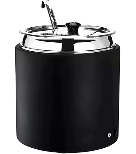 Amazon | 業務用電気式スープウォーマー，10L食品用スープ釜ウォーマー