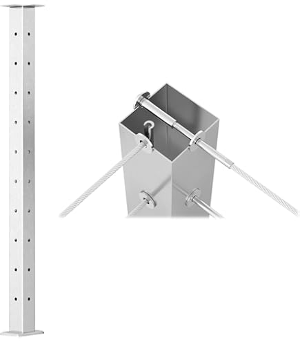Patent] Muzata 10 Pair Invisible Cable Railing kit 1/8" Swage