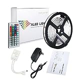 ALED LIGHT® 16.4ft/5M SMD 5050 150 LEDs Non-Waterproof RGB Color Changing LED Strip Light Set, X'mas