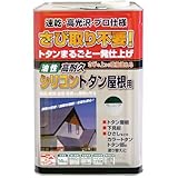 ニッペ 油性塗料 高耐久シリコントタン屋根用緑 14kg