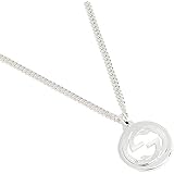 グッチ シルバー 246490 J8400 8106 インターロッキング ギョーシェ ディテール『G』ネックレス [並行輸入品]