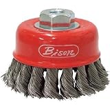 クロダブラシ:クロダブラシ バイソンひねりワイヤーカップブラシ(0.5) BS65M10-05 型式:BS65M10-05