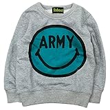 《秋冬春対応》 Reboot(リブート) 裏毛ARMY Ptトレーナー 100cm /Mg NO.AH-1691613