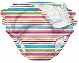 iplay アイプレイ　Mix ‘n Match Ultimate Ruffle Snap Swim Diaper 【 711153-205-45 】 (サイズ：24m カラー： Pink Multi