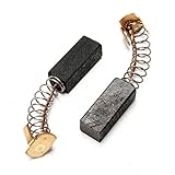 SODIAL 2個　アングルグラインダーモーターチャコールカーボンブラシ　14x6x5mm