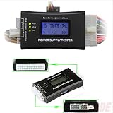 【ノーブランド品】LCD　電源テスター　20/24ピン 4 SATA HDDテスター