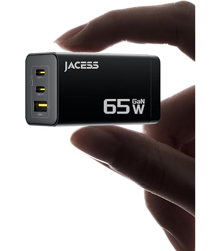 Amazon | 65w 4ポート PD 急速充電器 【世界最小クラス·超軽量·極小型