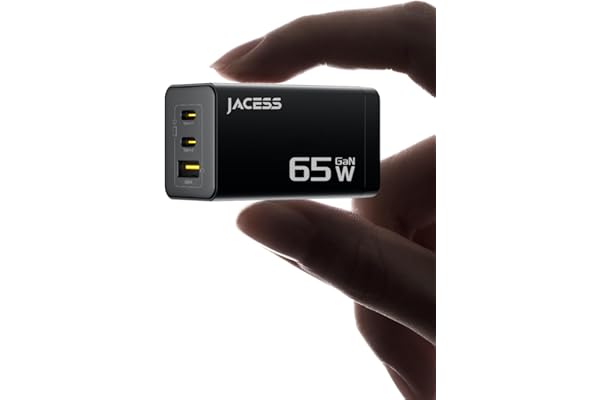 65w PD 急速充電器 type-c 【世界最小クラス・3台同時に急速充電・超軽量】 usb コンセント iPhone タイプc 充電器 usb c 充電器 3ポート 折りたたみ式プラグ 携帯 に便利 出張·旅行 GaNIII PD3.0/QC3.0/PPS/SCP規格/PSE MacBook/タブレットPC用/ノートpc/iPad/iPhone 17/ Airなど対応 ブラック 第4世代モデル