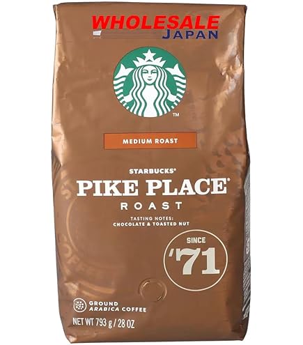 Amazon.co.jp: スターバックス パイクプレイスロースト (粉) 793g