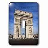 2旅行 – フランス – Arc de Triompheパリの、フランス – 照明スイッチカバー – シングルトグルスイッチ( LSP _ 239223 _ 1 )