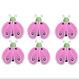 ナイロンLadybugs Decor Shimmer – Miniメッシュオーガンジーのてんとう虫装飾ウェディングパーティーテーブル散布スクラップブッククラフトカード女の子寝室赤ちゃん保育園ホーム壁デ