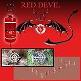 RED DEVIL レッドデビル 電気柵 初心者 簡単 2段100ｍ分セット 乾電池・バッテリー両式