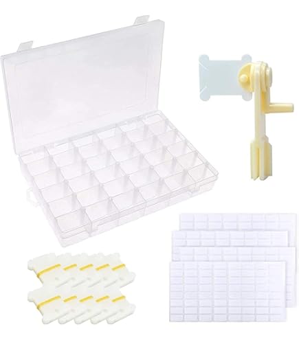 Amazon.co.jp: DMC木製コレクター収納ボックス。120本のスレッド付き