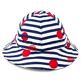 笑顔でおでかけベビー帽子・ハット（日本製）　マリンドロップス　B20021