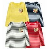 Next (ネクスト) Tシャツ キッズ 半袖 ボーダー 花 子供服 女の子 トップス 95 100 120 110