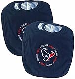 Baby Fanatic Team Color Bibs, Houston Texans, 2-Count by Baby Fanatic [並行輸入品]