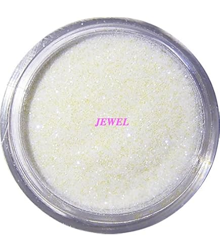Amazon | 【jewel】 超微粒子ラメパウダー(白/オーロラホワイト) 256/1