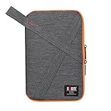 BUBM Fashion Electronics Accessories Carry Case / Travel Organizer Bag with Handle(XS, Black) [並行輸入品
