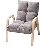 山善(YAMAZEN) 曲げ木 チェア カシミヤ調 手ざわりの良いスタッキングチェア WTSC-53M(GRG/NA