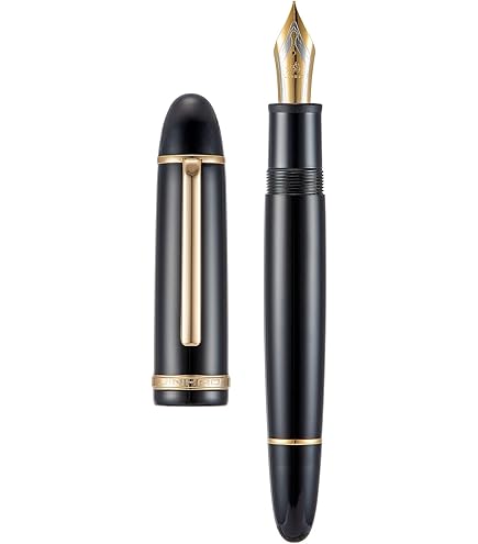 Amazon | Jinhao X159 黒のアクリル万年筆 # 8 細字ペン先