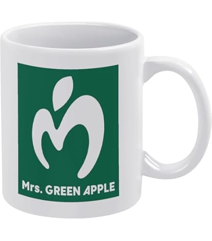 ミセス Mrs. GREEN APPLE プレート 大/小 マグカップ レッド ミセス