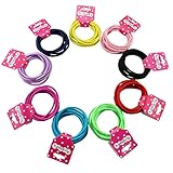 HBF キッズ ヘアアクセサリー ヘアゴム ヘアポニー 髪飾り かわ 72コいい 使いやすい キッズ ジュニア 子ども ガールズ 女の子 全8色