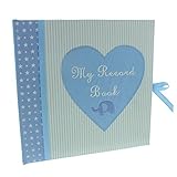 Petit Cheri Baby Record Book Blue - Baby Boy by Widdop Bingham