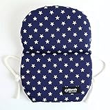 【日本製】赤ちゃんのごっつん防止やわらかリュック 星柄 Rioreis