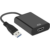 Amazon.co.jp: USB HDMI 変換アダプタ3.0 1080P 音声同時出力