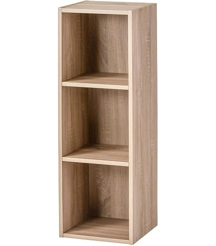 Amazon｜カインズ(CAINZ) 可動棚収納ボックス SH41 ダブル ナチュラル