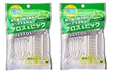 addgood(アドグッド) Arキシリトール フロス&ピック ミント (２袋(100本))