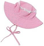 アンナニコラ ギンガムチェック ハット 54cm ピンク SS-09 中国製