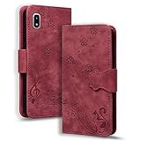 TEDTIKJT galaxy A20 ケース SC-02M 手帳 A20ケース Galaxy a20 ケース 手帳型 SC02M SCV4