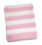 Nauticaキッズ子供部屋SeparatesストライプスーパーソフトChenille Blanket 30x40 4095490